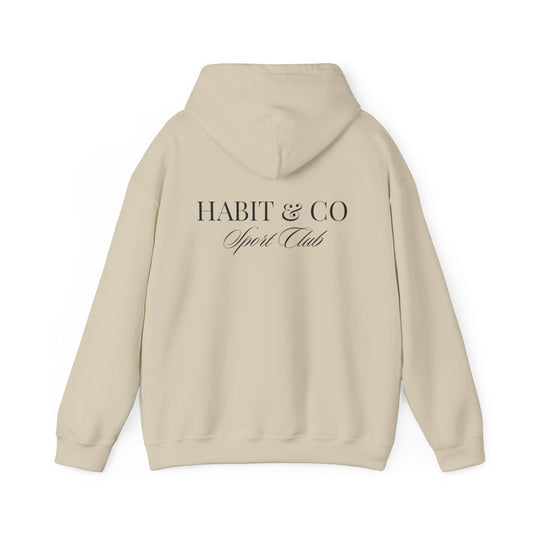 Unisex Habit & Co Sport Club Hoodie - Sand