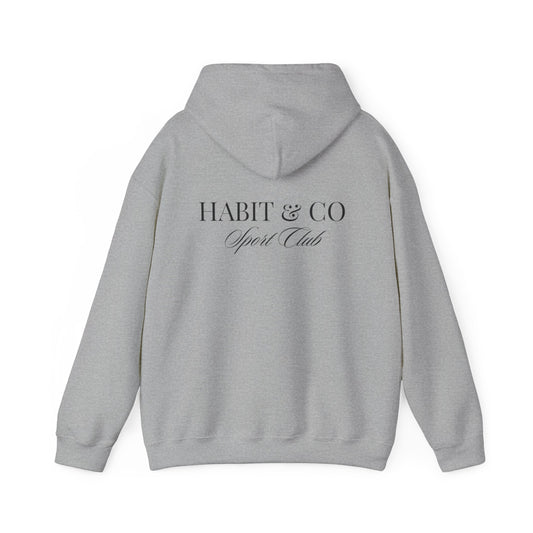 Unisex Habit & Co Sport Club Hoodie - Sport Grey