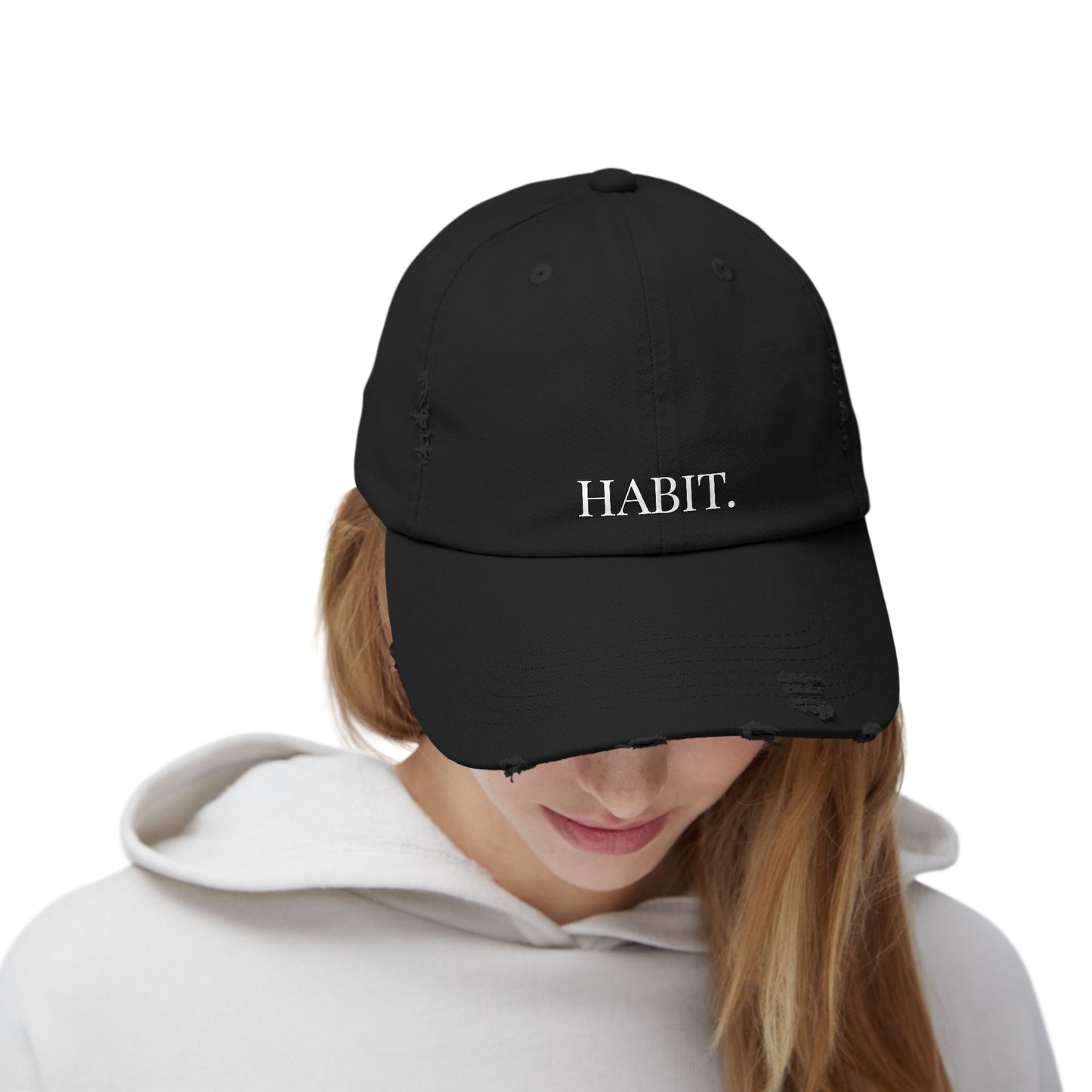 HABIT — Cap in Midnight Black
