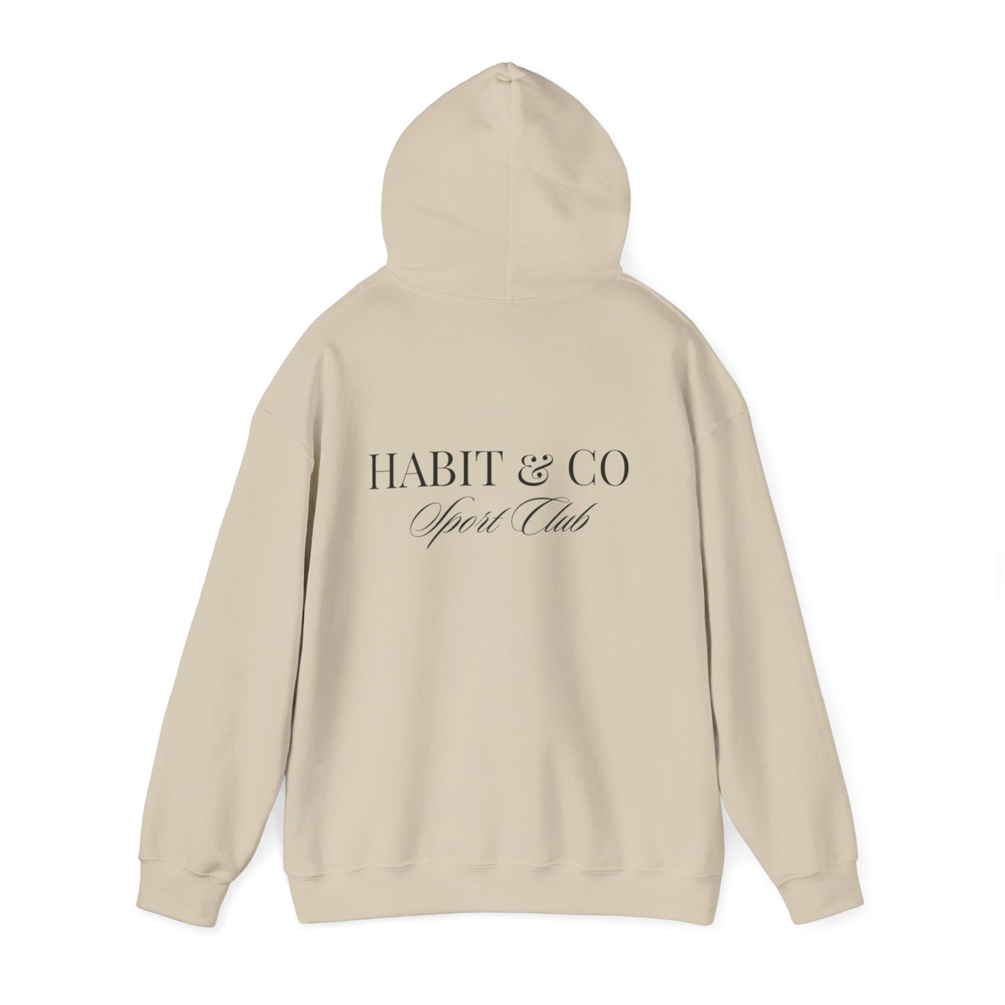 Unisex Habit & Co Sport Club Hoodie - Sand
