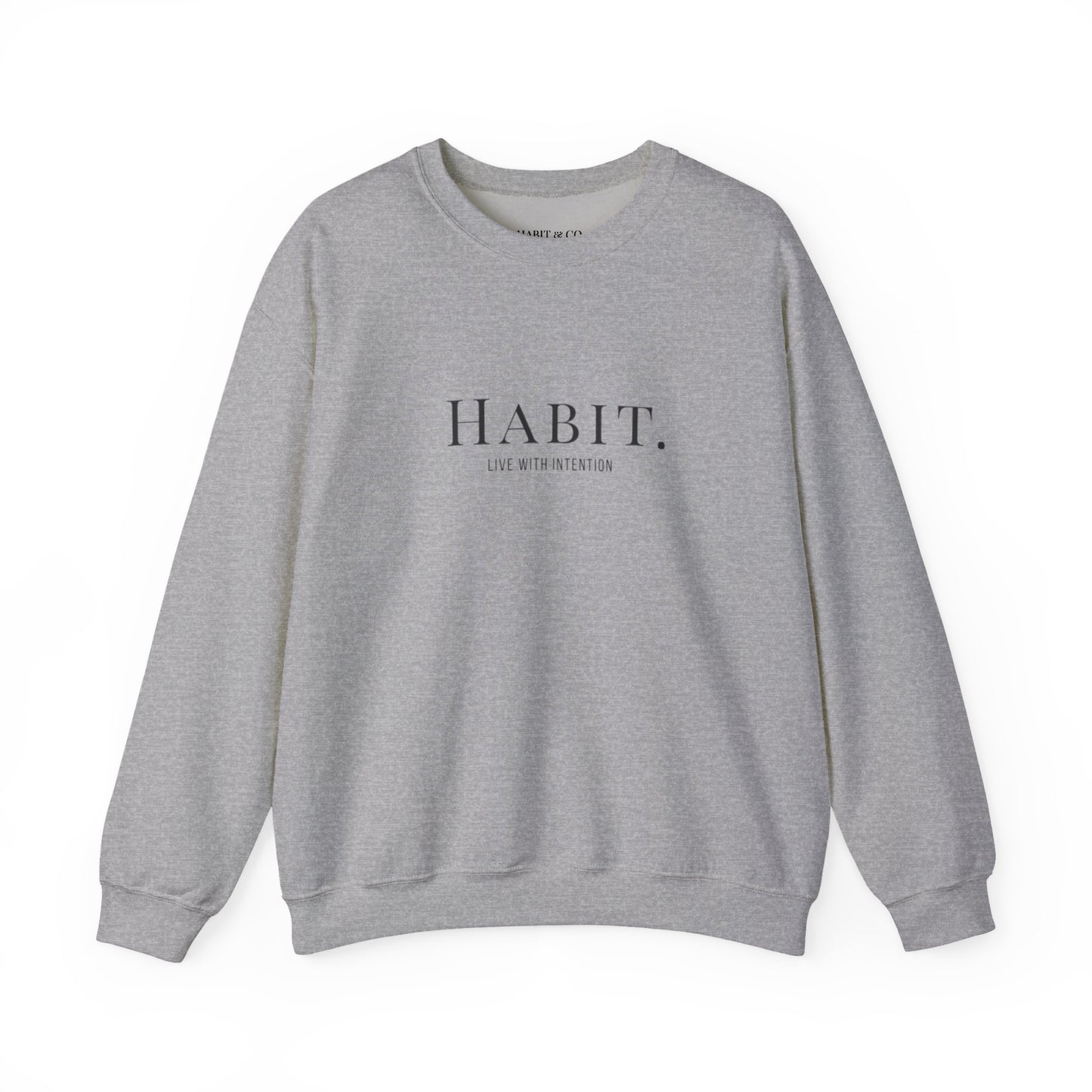 Habit Crewneck Sweatshirt — Sport Grey