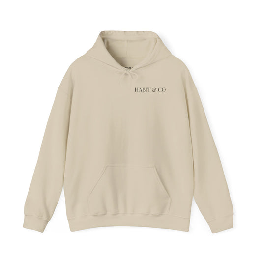 Unisex Habit & Co Sport Club Hoodie - Sand