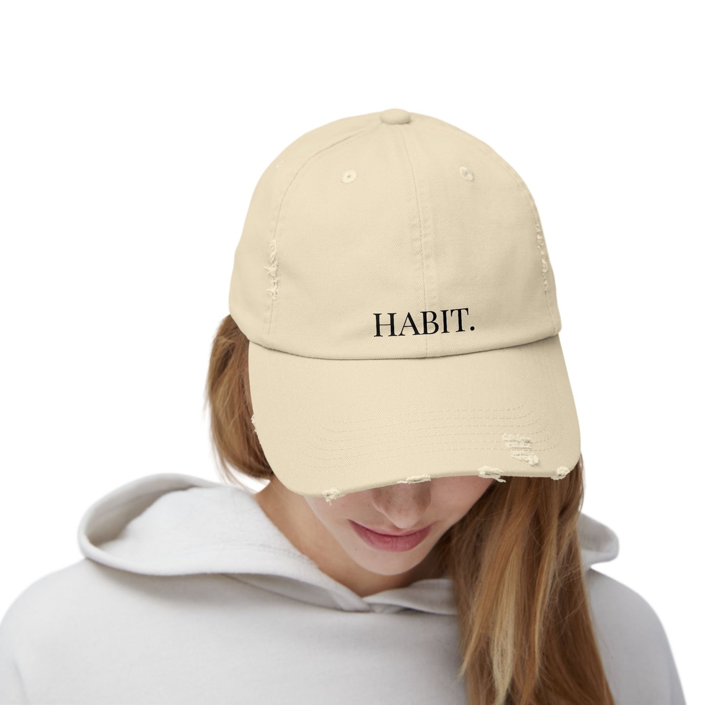 HABIT — Cap in Stone Beige
