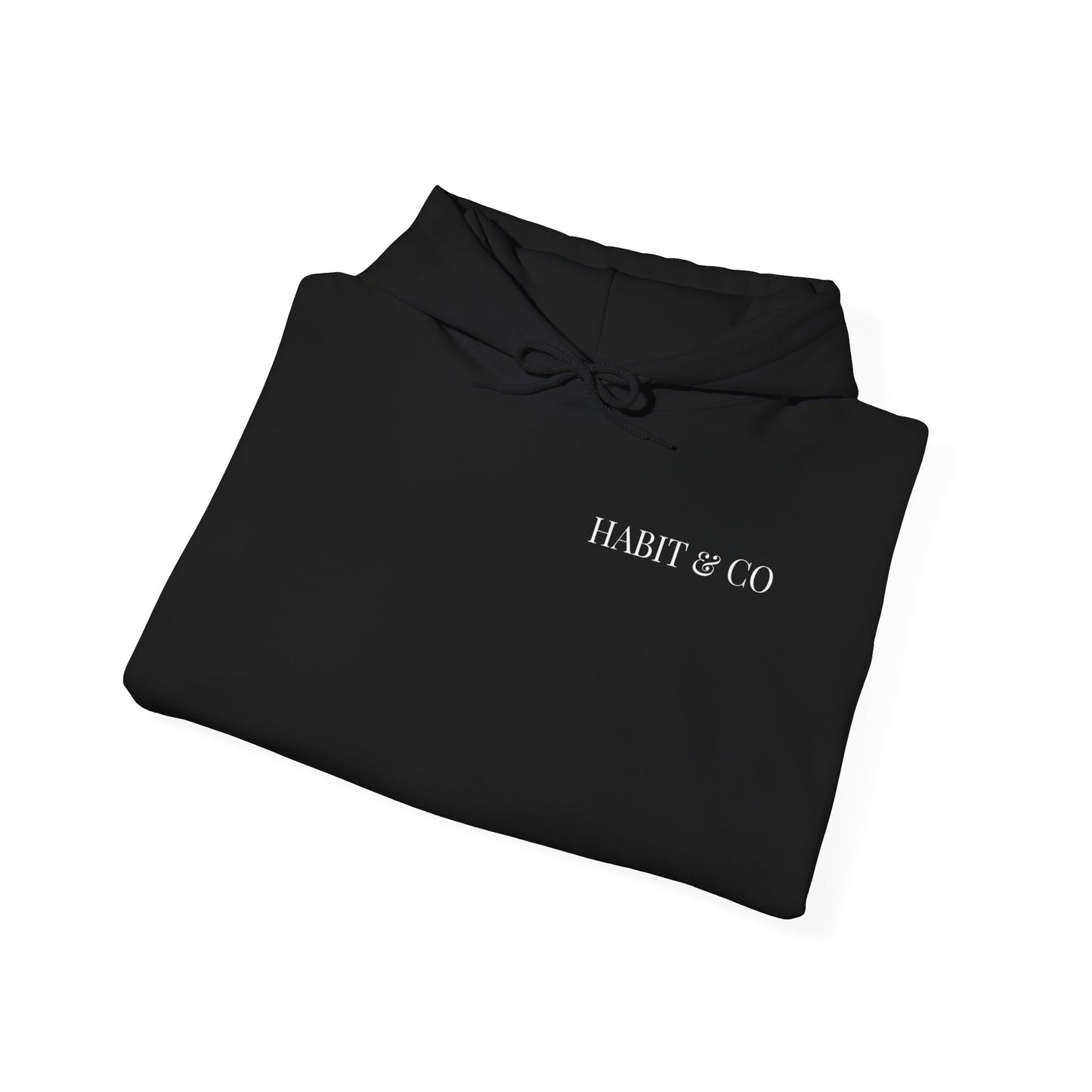 Unisex Habit & Co Sport Club Hoodie - Midnight Black