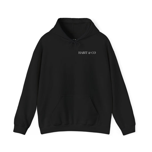 Unisex Habit & Co Sport Club Hoodie - Midnight Black